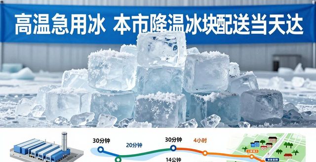 降温冰块配送流程_高效靠谱冰块运输_新都降温冰块配送